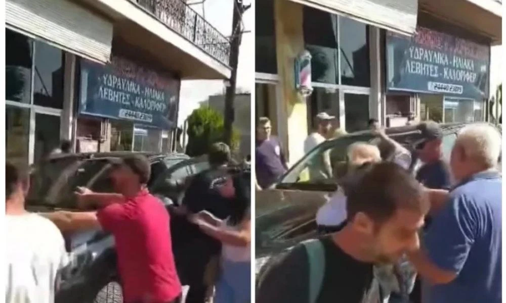 Ο αγανακτισμένος λαός "υποδέχτηκε" τον περιφερειάρχη Αγοραστό στον Παλαμά Καρδίτσας! Έβριζαν και του έσπασαν το αυτοκίνητο (βίντεο)